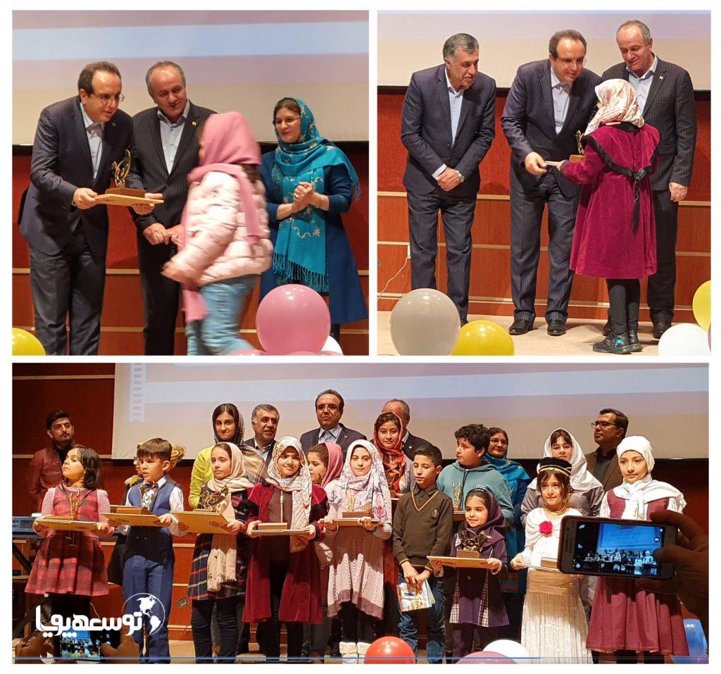 بانک صادرات ایران از 50 کودک و نوجوان برتر مسابقه کتابخوانی «پوپک دانا» تقدیر کرد