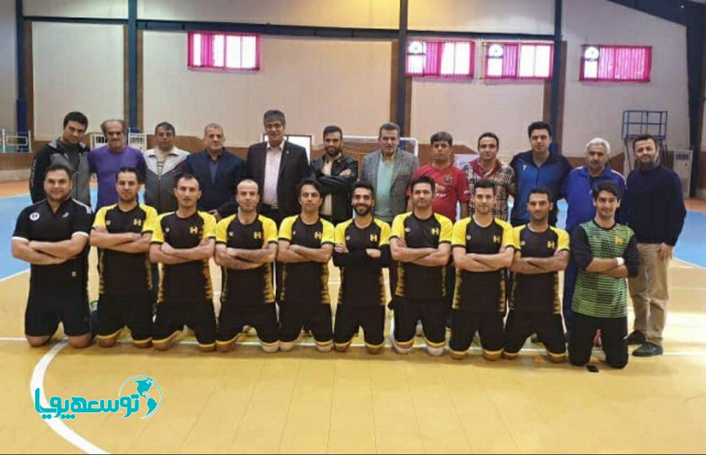 بانک صادرات ایران قهرمان مسابقات فوتسال کارکنان بانک‌های کشور شد