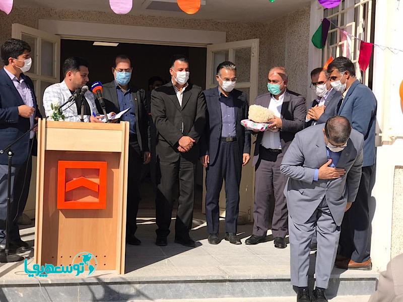اولین مدرسه شهدای بانک مسکن در استان گلستان