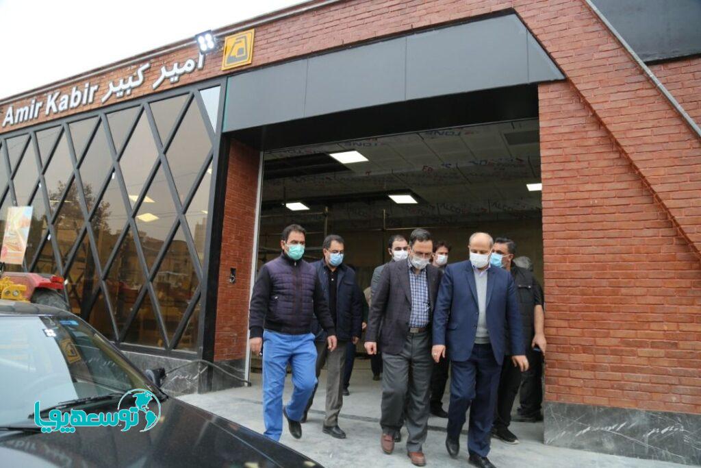 بازدید معاون شهردار تهران از ایستگاه مترو «امیرکبیر»