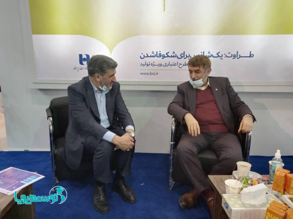 رئیس گروه اقتصادی دفتر مقام معظم رهبری در بازدید از نمایشگاه حمایت از ساخت داخل در صنعت/
بازار پتروشیمی با الگوی بانک صادرات ایران سهم ایرانی‌ها می‌شود