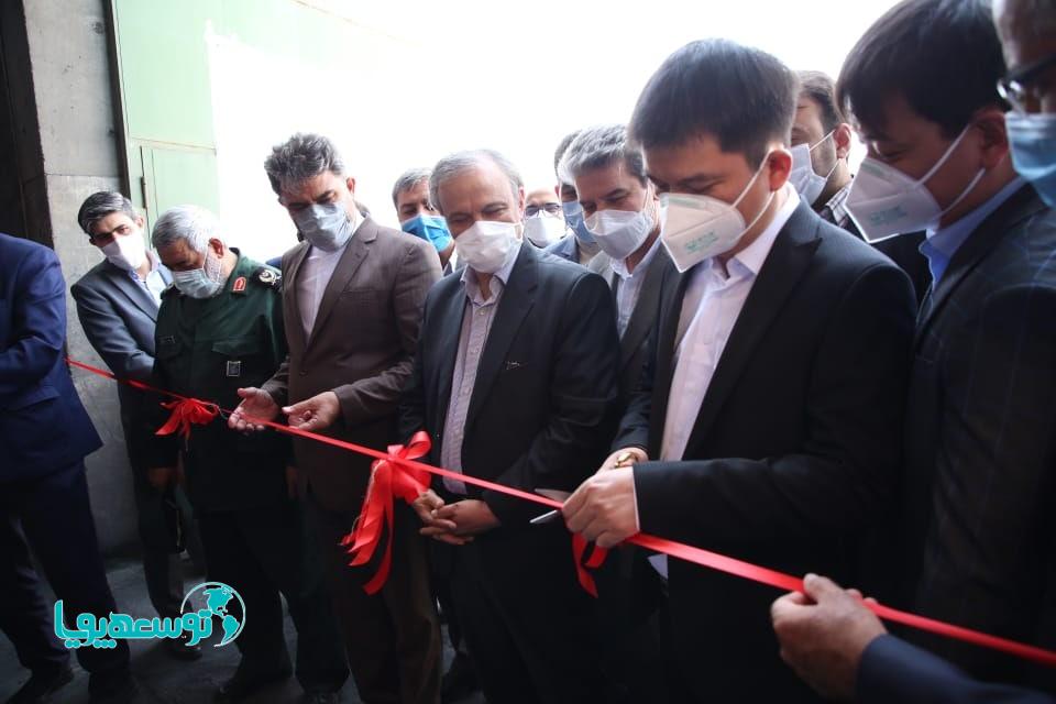 افتتاح واحد تولیدی شمش طلا و نقره در شهرستان خوی توسط وزیر صمت