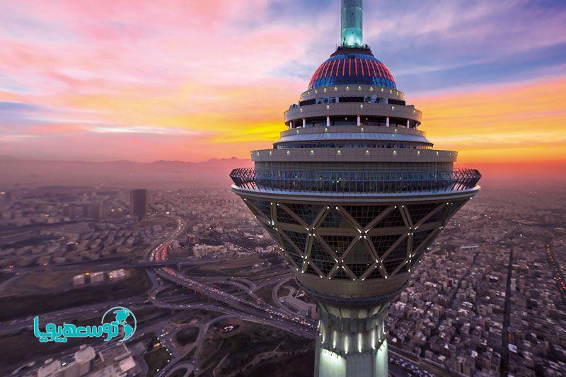 برج میلاد تحت پوشش بیمه‌های مهندسی بیمه تجارت‌نو