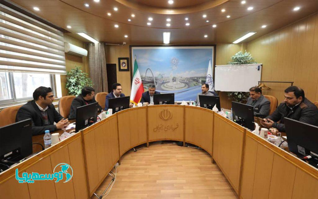 شهرداری زنجان و هلدینگ فناوری اطلاعات بانک شهر تفاهم‌نامه همکاری امضا کردند