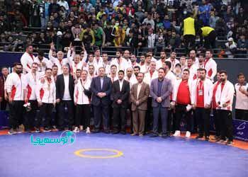 تیم"بانک شهر" ایران قهرمان کشتی آزاد جام باشگاه‌های جهان شد