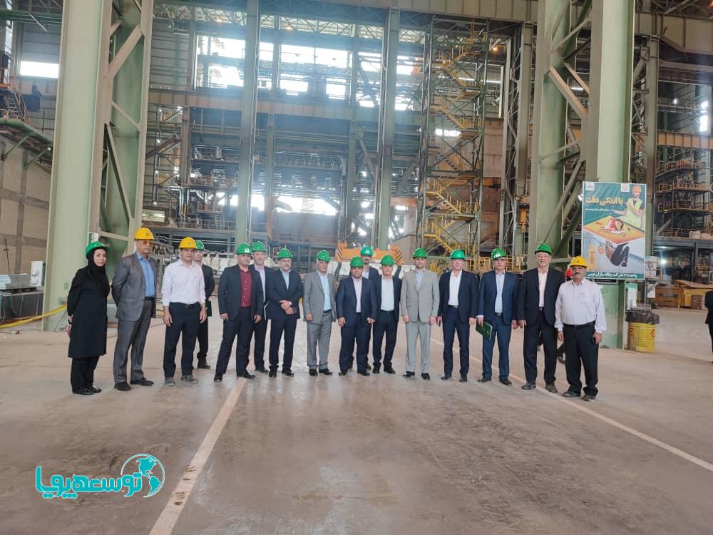 بهره‌برداری از پروژه فولادی یزد یک با تامین مالی بانک توسعه صادرات تا شهریور