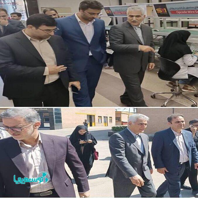 به مناسبت هفته دولت صورت گرفت؛
حضور مدیر عامل پست بانک ایران در هیات همراه وزیر ارتباطات و فناوری اطلاعات برای افتتاح طرح و پروژه‌های استان قزوین