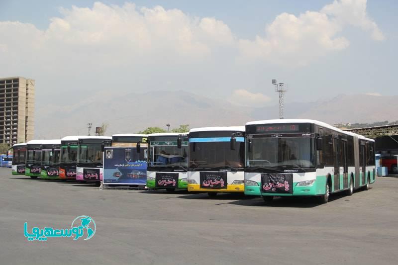۲۳۰۰ دستگاه اتوبوس به ناوگان اتوبوسرانی اضافه می‌شوند