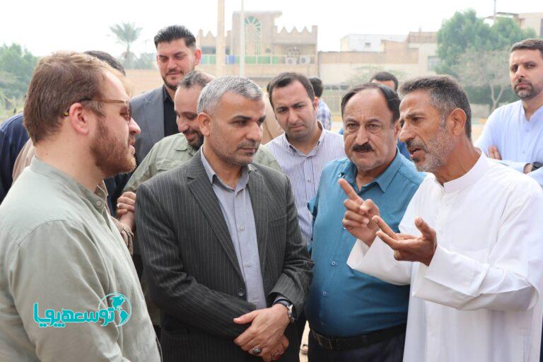 بهسازی و آسفالت معابر شهری خرمشهر با حمایت بنیاد مستضعفان