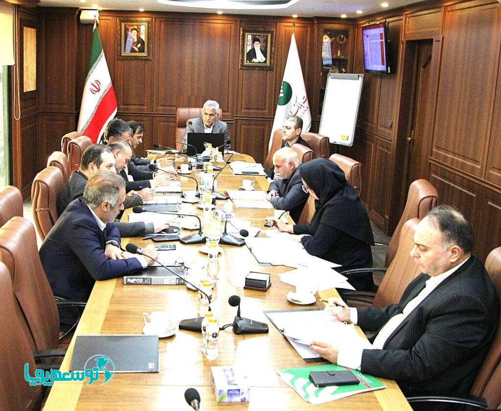 دومین جلسه شورای راهبری پست بانک ایران به ریاست دکتر شیری مدیر عامل بانک برگزار شد