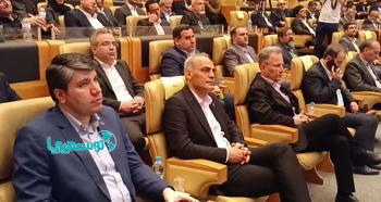 حضور مدیرعامل و جمعی از مدیران ارشد بانک توسعه صادرات ایران در افتتاحیه پنجمین نمایشگاه حمایت از ساخت داخل