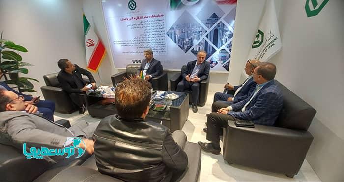 عضو هیات مدیره بانک توسعه صادرات ایران از نمایشگاه صادرات به پاکستان بازدید کرد