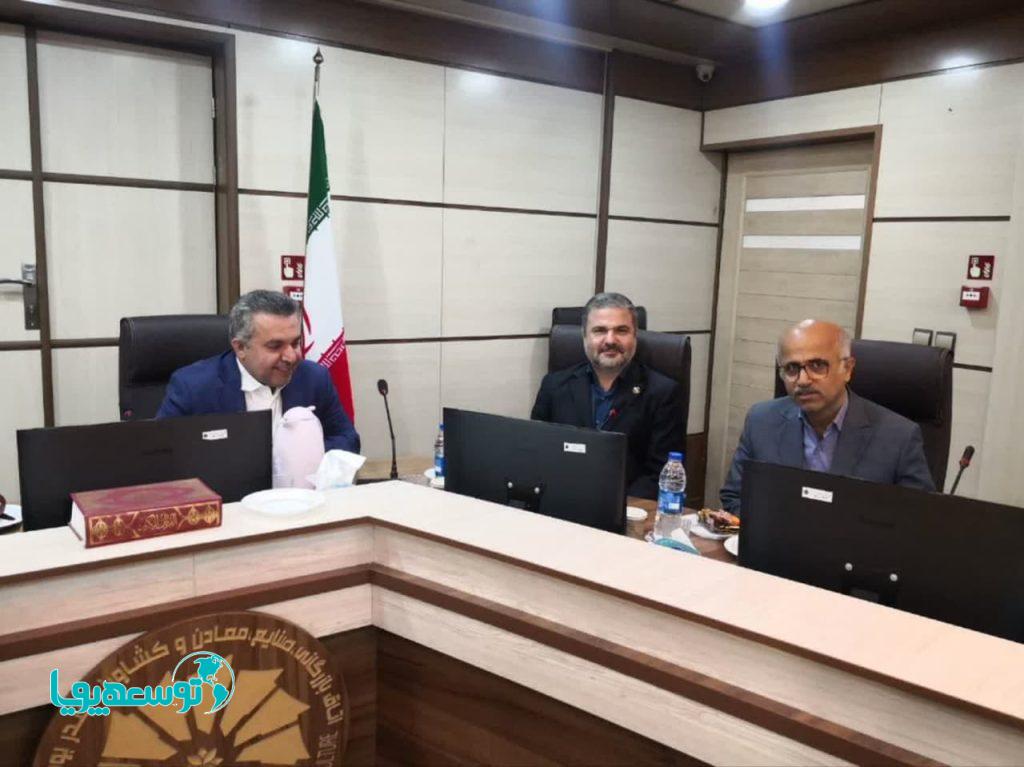دیدار با رییس و اعضاء اتاق بازرگانی بوشهر