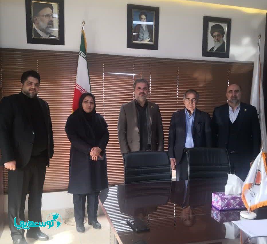 دیدار مدیرعامل بیمه ایران با مدیرکل دارایی خراسان شمالی