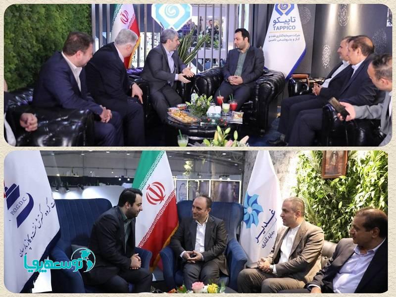 دومین روز شلوغ بازدیدهای مدیرعامل در بازاریابی و نگهداشت مشتریان ۲۸مین نمایشگاه صنعت نفت
تشریح راهبردهای نوین بانک صادرات ایران در دیدار با فعالان این صنعت
